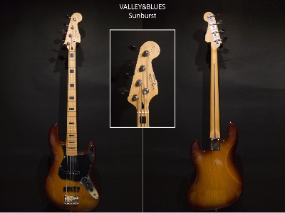 GUITARE BASSE VALLEY&BLUES JB4 light ash USA