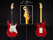 GUITARE VALLEY&BLUES ST CUSTOM SHOP RED