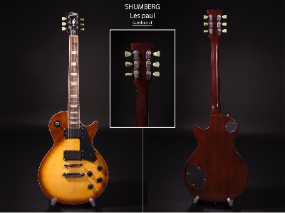 GUITARE SHUMBERG LES PAUL sunburst