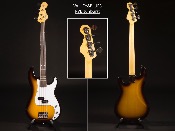 GUITARE BASSE VALLEY&BLUES PVB sunburst 